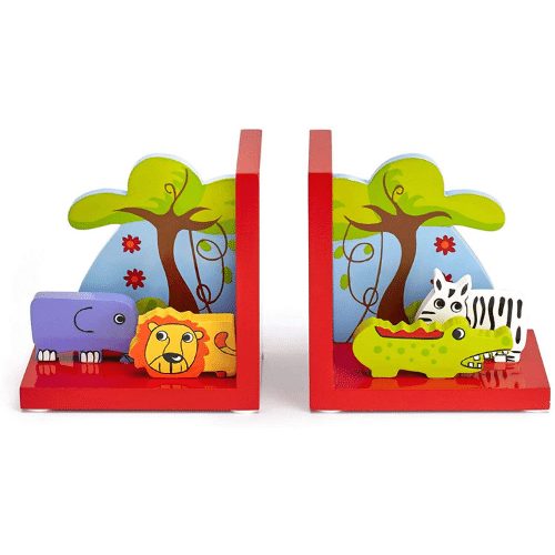 Colorful bookends